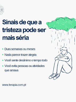 Diferença entre tristeza e depressão